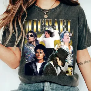 Michael Pop King T-Shirt, Michael J Shirt, King of Pop T-shirt Unisex Crewneck Made In 100% Cotton, Design & Printed In The USA