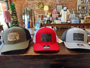 Leather Patch Hats