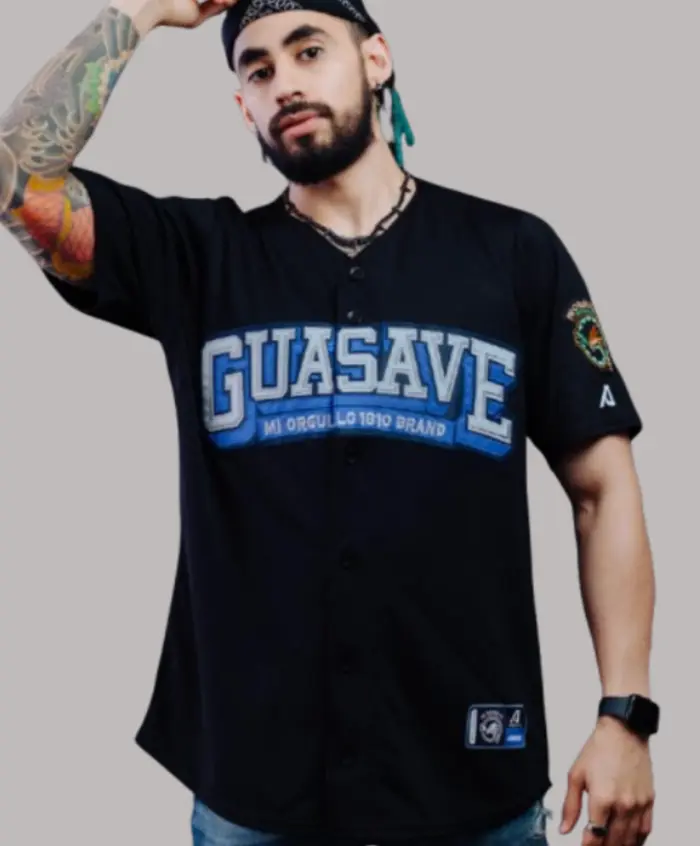 GUASAVE BLACK BASEBALL JERSEY