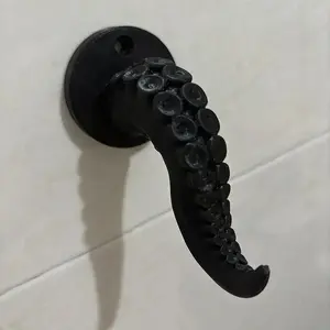 Octopus Tentacle Shape Hook, Wall-Mounted Creative Hook, Multifunctional Hook for Clothes, Bags, Towels, Bathrobe, Home Decor, Bathroom Essentials Accessories, Wall Hooks