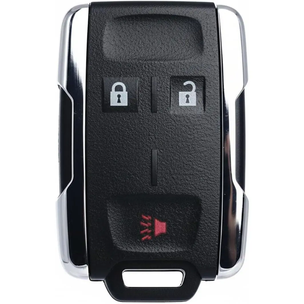 Aftermarket Remote Key Fob Replacement with Button - Keyless Entry Compatible with Chevy Colorado, Silverado, Suburban, Tahoe 2014-2021, GMC Canyon, Sierra, Yukon 2014-2017, M3N-32337100, 13577771, 22859399