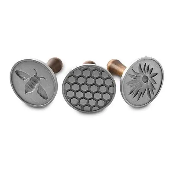 Nordic Ware Honeybee Cast Cookie Stamps Nordic Ware Honeybee Cast Cookie Stamps