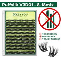 Only Puffsilk V3D01 Cluster [No Bond&Seal&Remover]