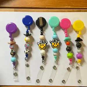 Beadable Nurse Badges with Colorful Beads and Fun Designs for Nurses and Medical Professionals