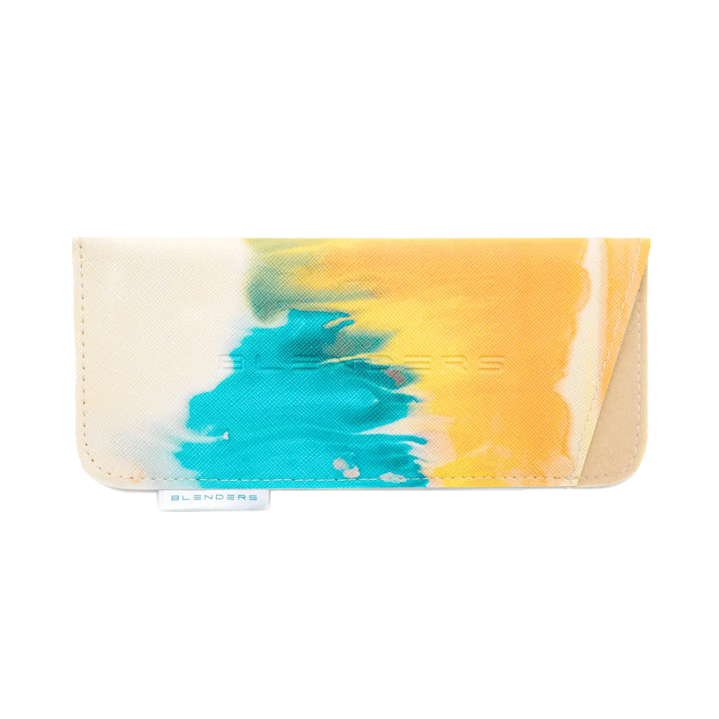 Blenders Eyewear Dye Sleeve - Sleek Neoprene Lens Pouch with Microfiber Interior for Sunglasses Protection - Unisex, Ultra-Light, Foldable Design - Perfect for Travel & Daily Commutes