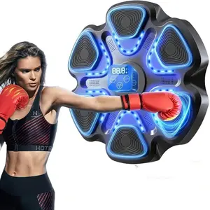 Wall Mounted Musical Boxing Machine, With boxing gloves,Portable Release Pressure Boxing Device Kicking Sparring Training Gear