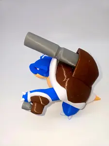 Mega Blastoise 3D Printed