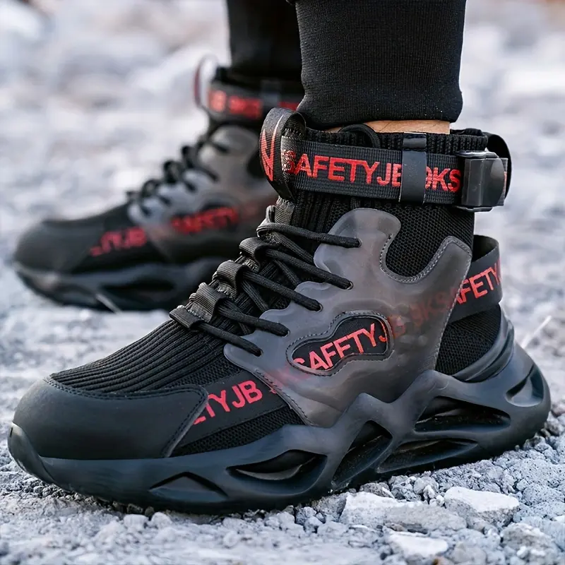 Unisex Steel Toe Boots Lightweight and Comfortable Safety Shoes