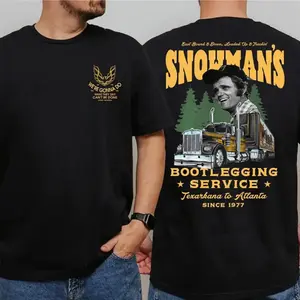 Snowman’s Bootlegging Service Tshirt, Smokey and the Bandit Truck Tshirt, Gift for Truck Driver