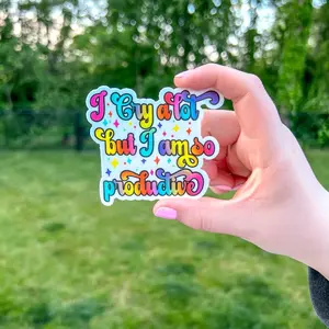 Cry A Lot Sticker