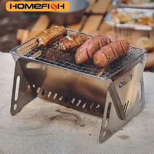 Foldable Portable Camping BBQ Grill for Outdoor Cooking & Travel | Daniel’s Outdoor Company