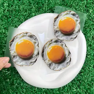 1PC Fun 3D Egg Pattern Car Stickers Suitable for: Car Bodies Office Desks Home Refrigerators Windows Laptop Case Scratch Covering Indoor/Outdoor Creative Waterproof Sun-Resistant Durable Decorative Decals