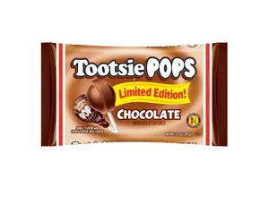 Tootsie Pops Roll Chocolate Flavor Limited Edition Single Lollipops - 13.2 Ounce Bag