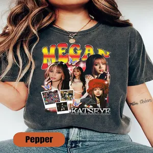 Retro Megan Katseye T-Shirt, Vintage Music Tee, Katseye Fan Apparel, Trendy Retro Shirt.