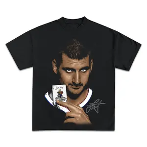 NIKOLA JOKIC JUMBO BOOTLEG GRAPHIC T-SHIRT - STREETWEAR