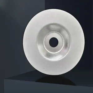 1000 Grit Carborundum Sharpening Disc, Electroplated Diamond Bowl Shaped Angle Grinder Grinding Wheel, suitable for metal processing, polishing steel, aluminum, cast iron and stainless steel, precision grinding tool.