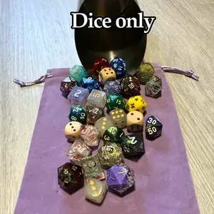 DICE ONLY Scoop O' Dice (DND, TTRPG, RPG accessories)
