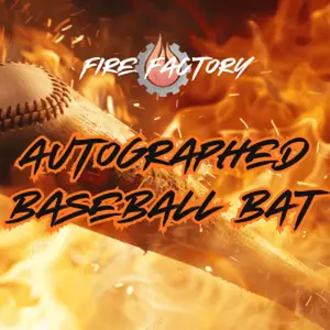 Fire Factory  Redemption Rips Legends of Lumber (PYT) TRIOS Autographed Baseball BAT