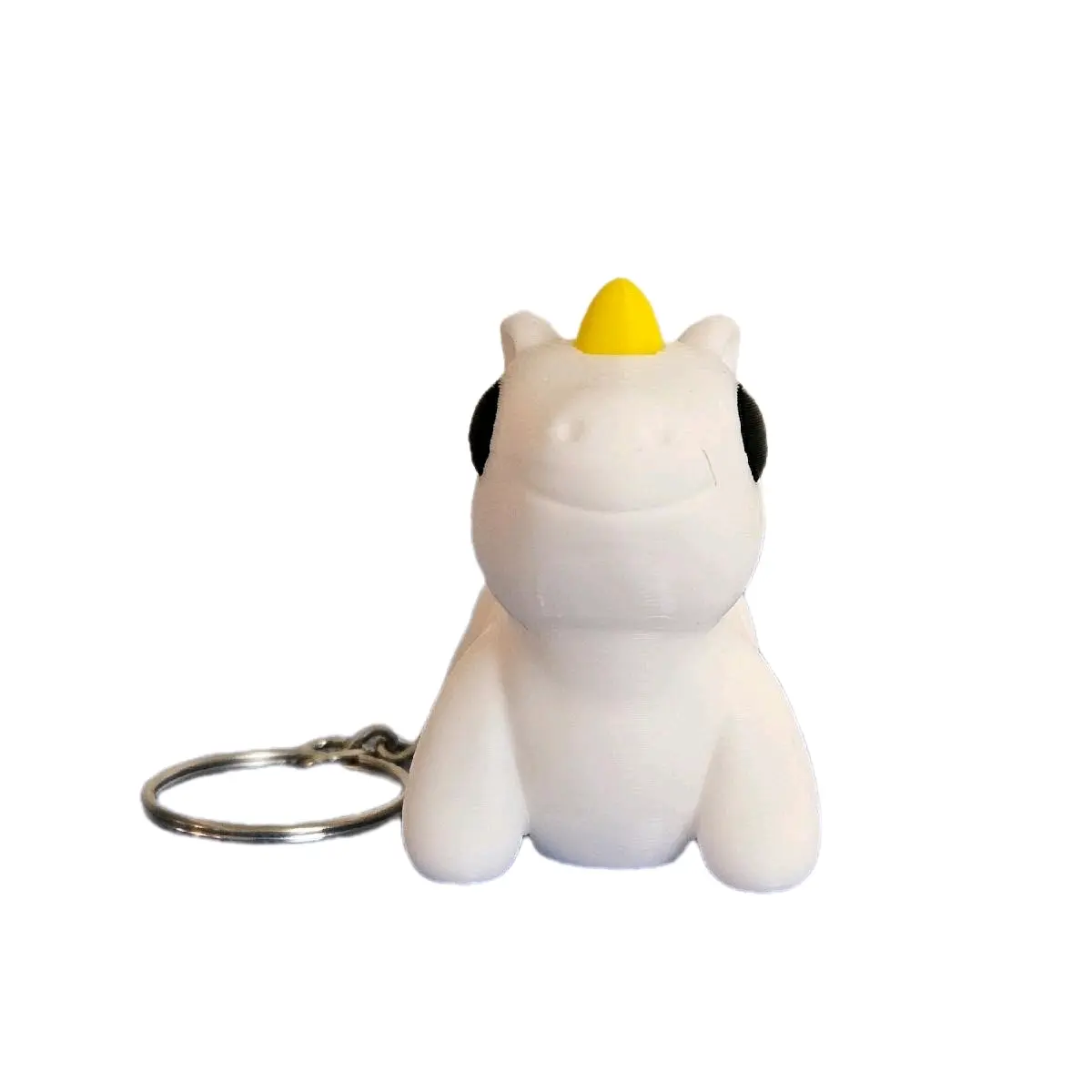 High-Quality Articulating Baby Unicorn Keychain for Keys or Bag