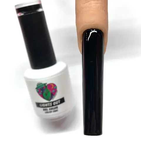 GEL POLISH- 01 LIGHTS OUT!