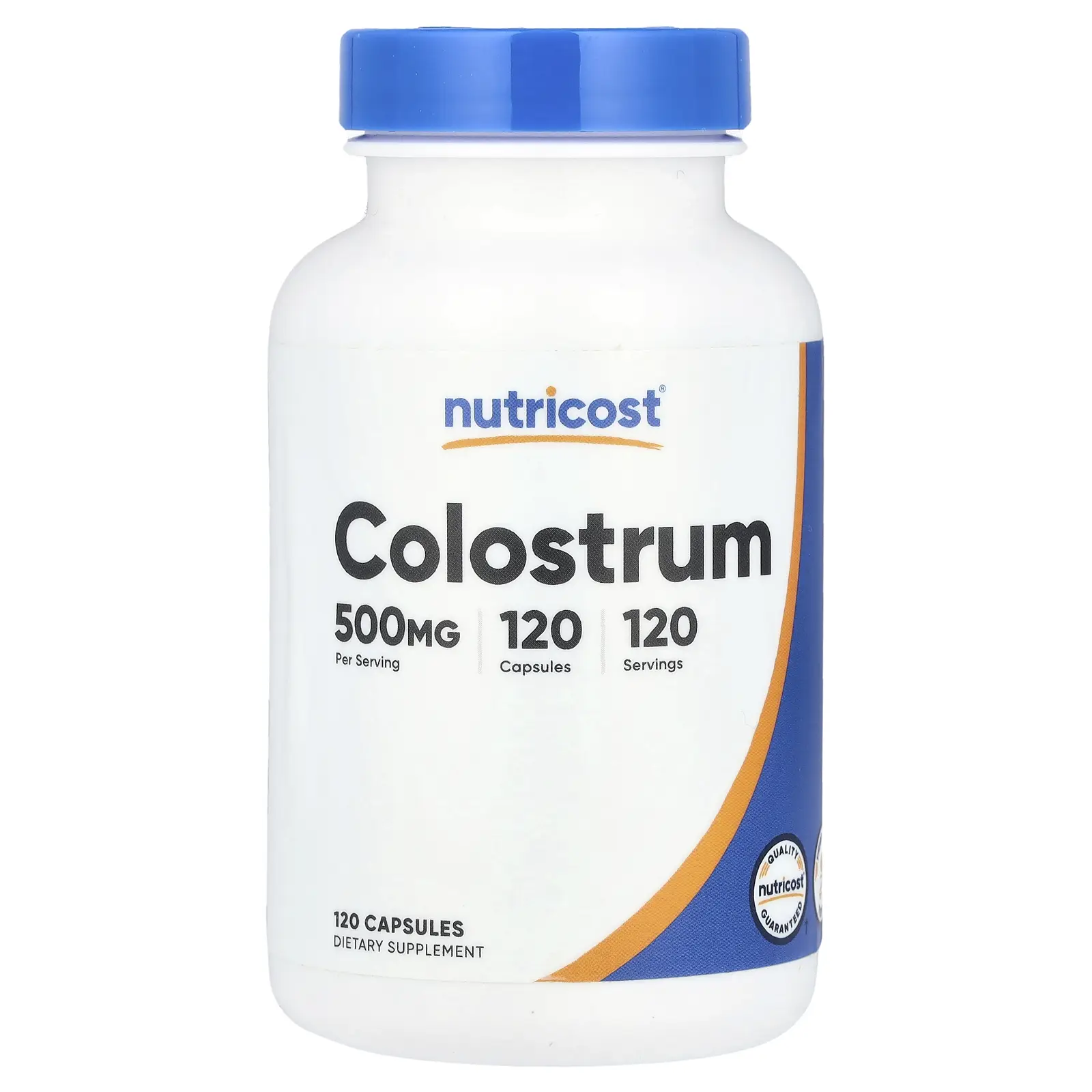 Nutricost Colostrum, 500 mg, 120 Capsules