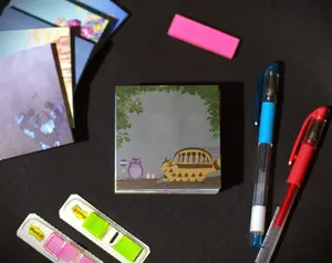 Catbus Stop Sticky Notes