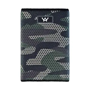 212 MAIN Mesh Camouflage Slim Fit Eco-Fabric RFID Block Men's Wallet - Front Pocket Design, Men's Luggage & Bags Accessory, Men's Wallets