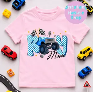 YOUTH & ADULT Boy Mama Monster Truck T-shirt, Racing Mom Gift, toddler boy clothing, toddler boy stuff, family matching shirt