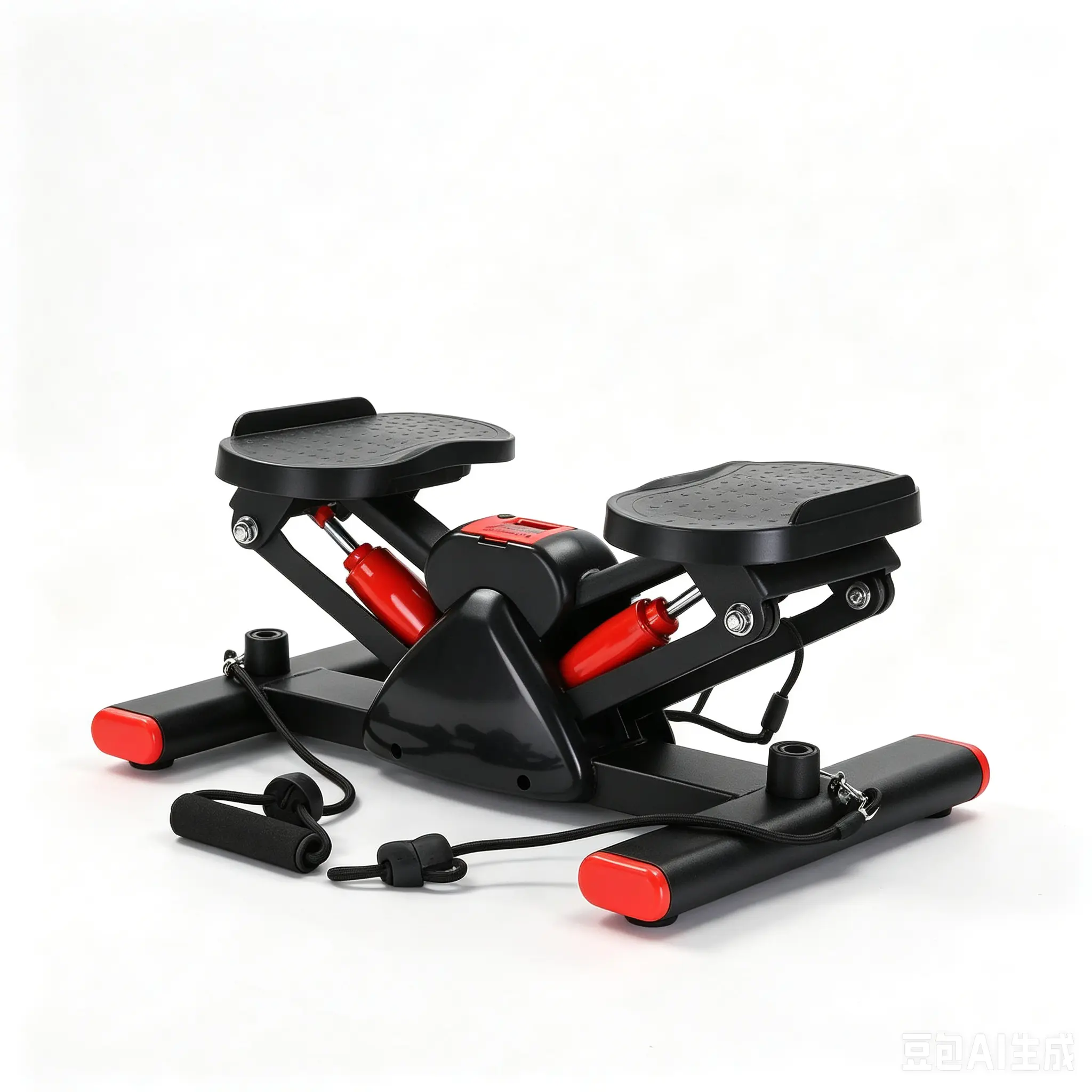 Compact Home V-Shape Hydraulic Stepper - Space-Saving, Silent, Easy-to-Operate Home Exercise Machine for Daily Full-Body Training Portable Wellness Workout Gear For Apartment Gym