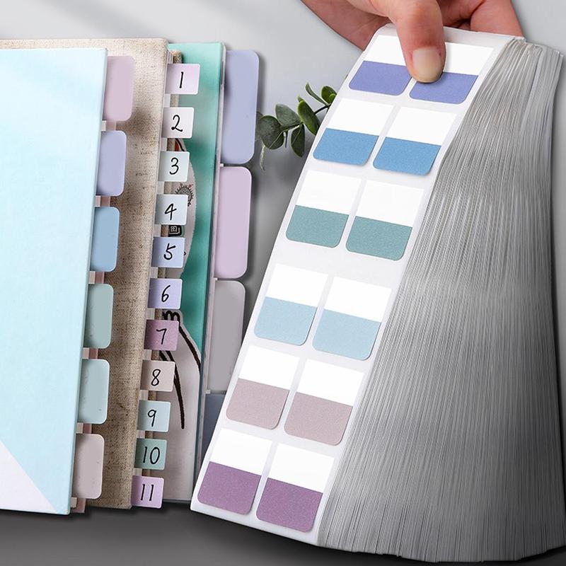 60/120/240 Pcs Label Index Stickers, Sticky Paper Notes for Students ...