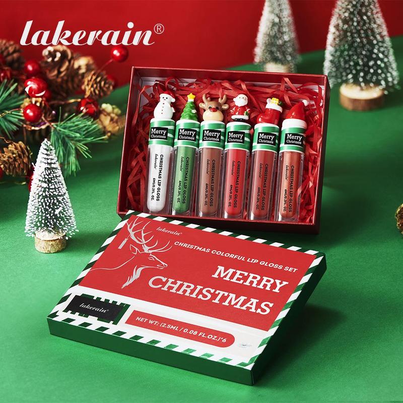 Velvet Matte Lip Color Set, 6counts/set Matte Lipstick and Lip Glaze Set, Moisturizing Lipstick, Lip Makeup for All Occasions