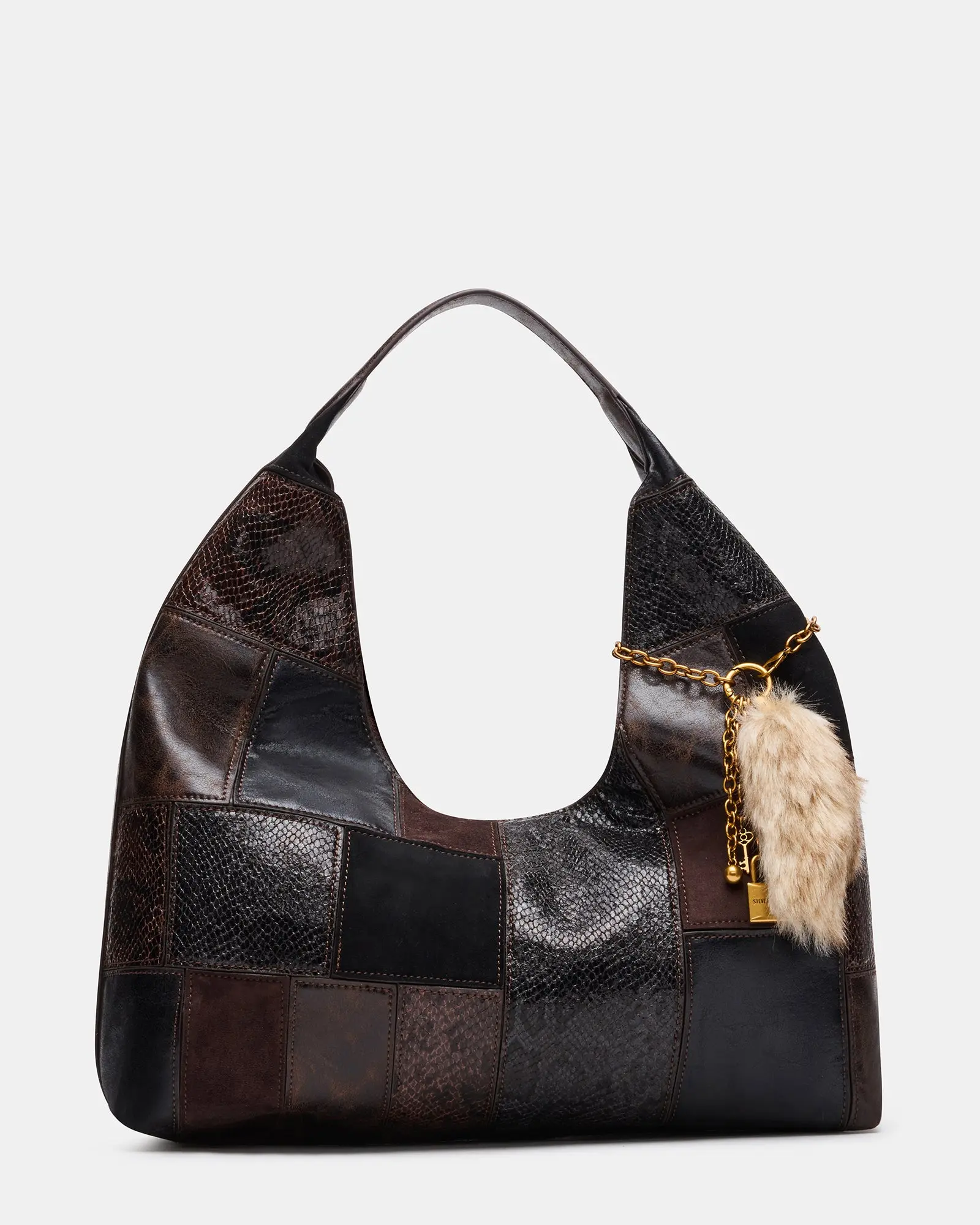 AURRA PATCHWORK BAG DARK MULTI AURRA PATCHWORK BAG DARK MULTI