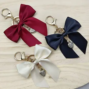 Ribbion Large Bow Keychain