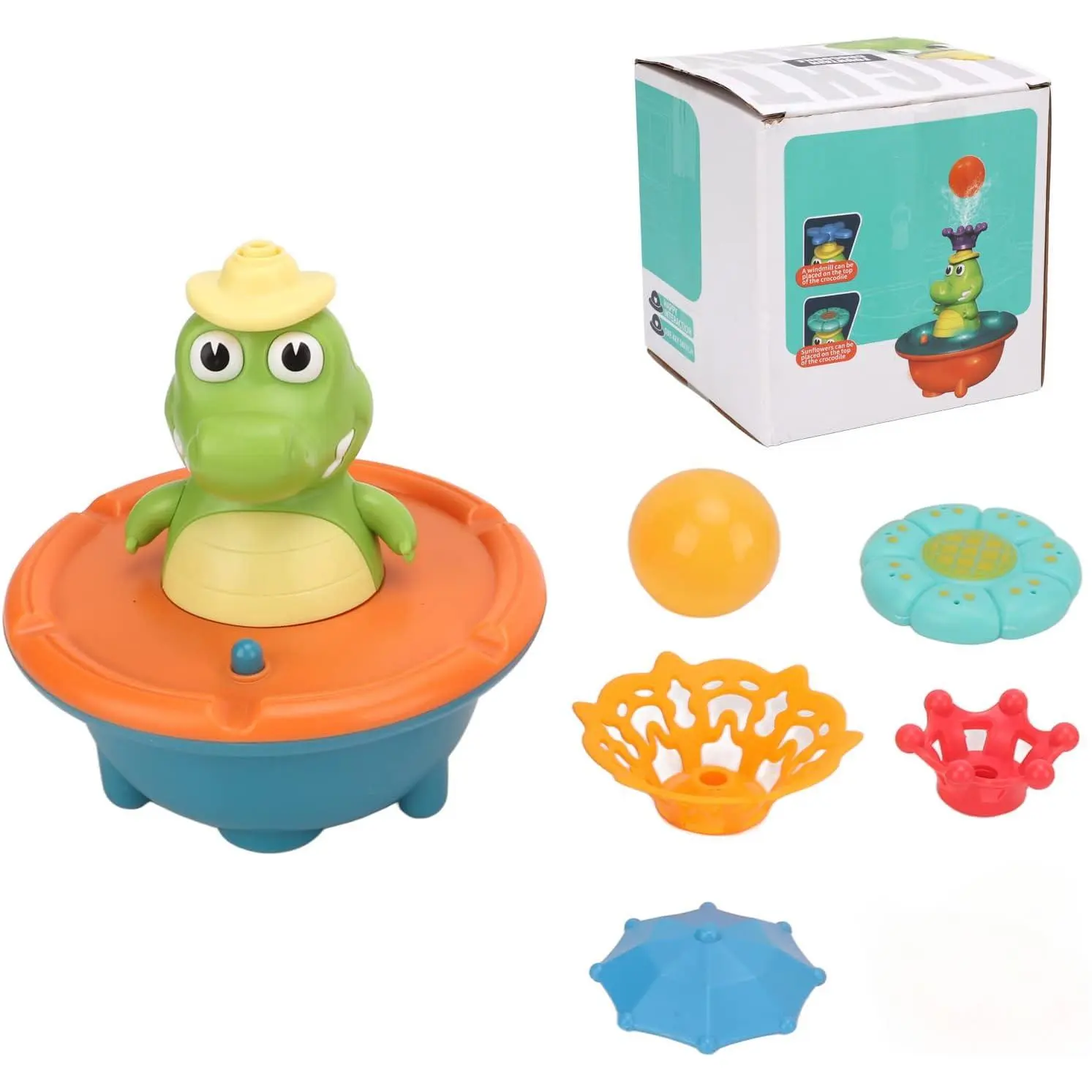 Children’s Water Spray Toy with LED Lights & Music – Fun Bathtub Shower Head Bath Toy for Toddlers & Kids, Interactive Water Play Sprinkler for Bath Time Learning & Sensory Fun, Cute Bathroom Toy, Sweet Valentine’s Day Gift for Little Boys & Girls💖🚿