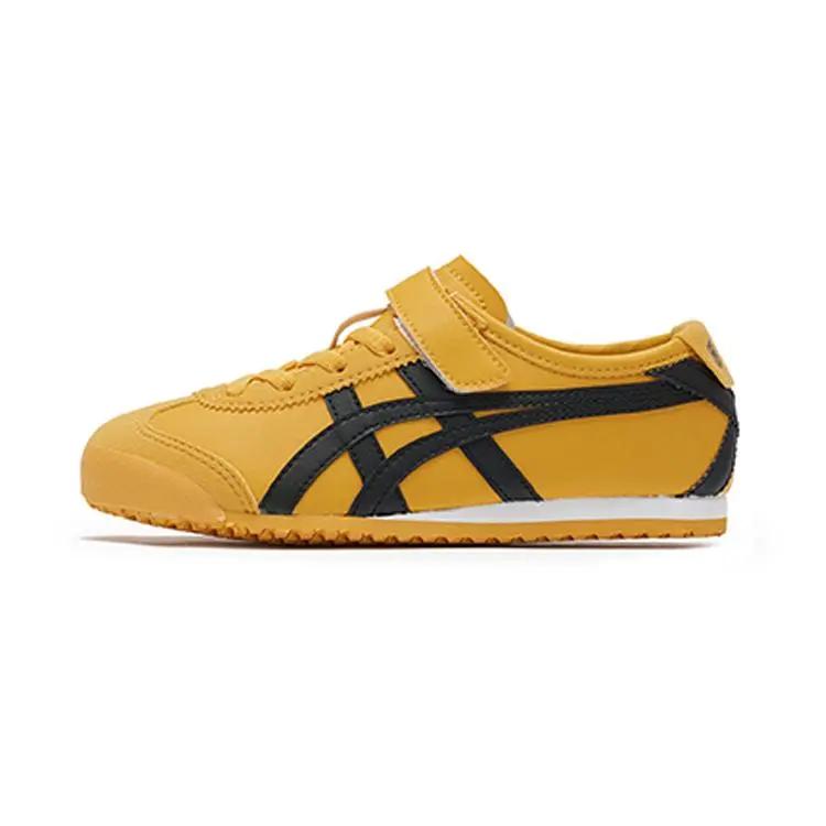 Onitsuka Tiger Mexico 66 Kids'' Casual Shoes Pre School Versatile Durable Non-slip Low Top Yellow 1184A049-750