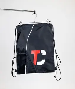 Black Drawstring Bag