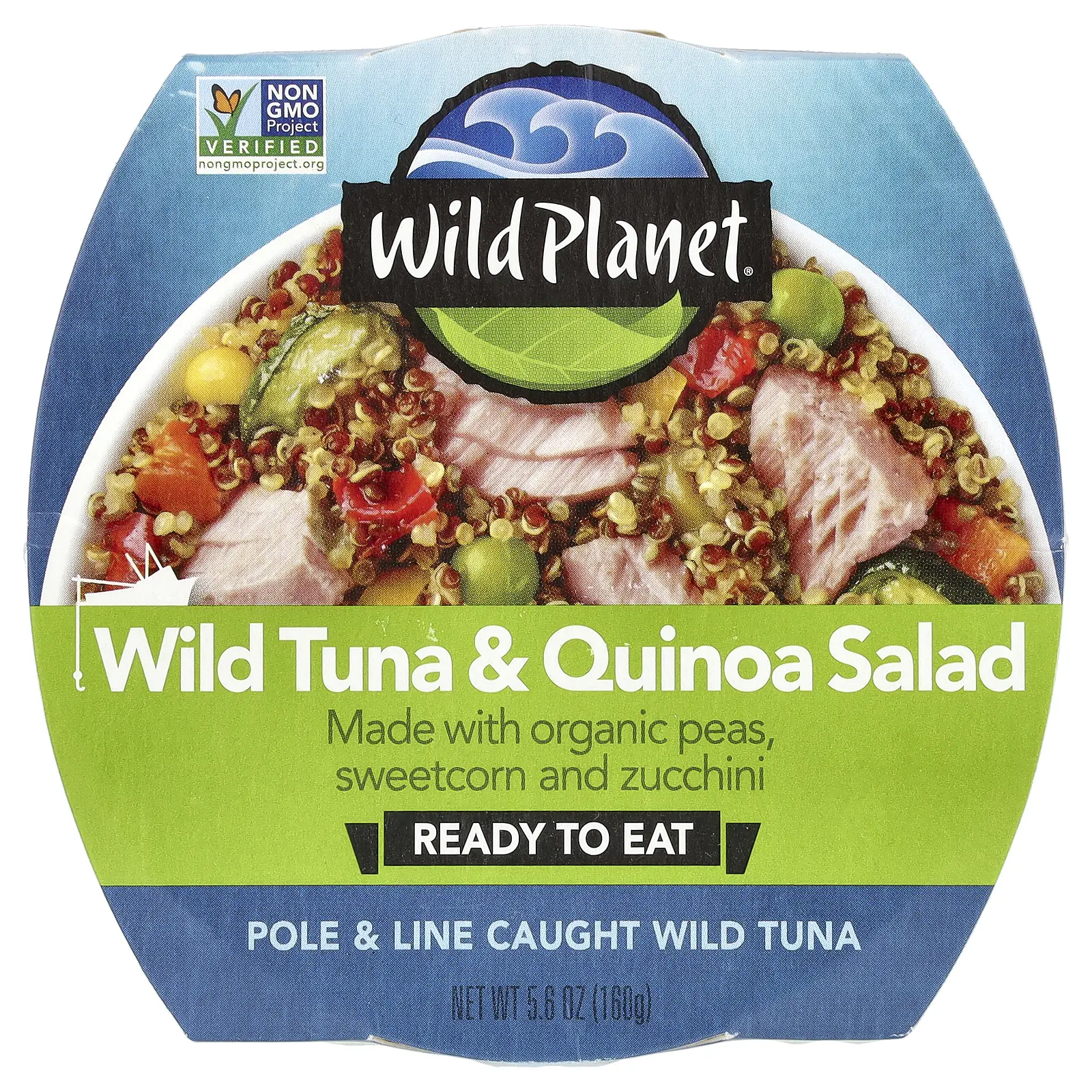 Wild Planet Wild Tuna & Quinoa Salad, 5.6 oz (160 g) Wild Planet Wild Tuna & Quinoa Salad, 5.6 oz (160 g)