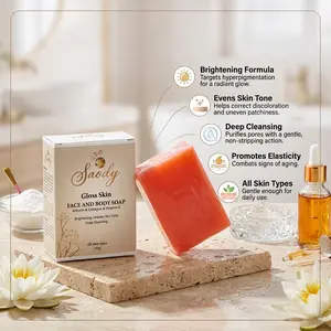 Saody Glowing Skin Bar Soap  ( 3-Pack )