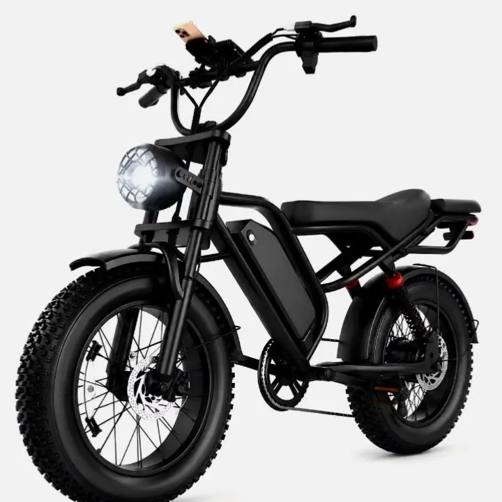 20" Fat Tire electric bike 750W 40–70 Miles Off-Road mountain Ebike for Adult
