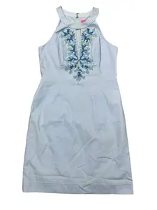Dress Designer By Lilly Pulitzer In Blue, Size:S