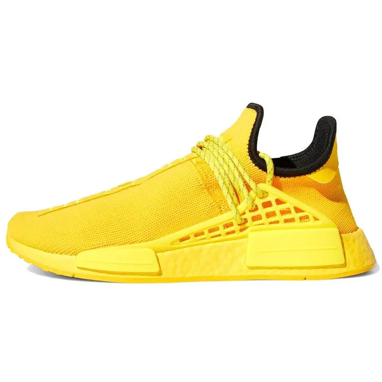 Men's Pharrell x adidas NMD Human Race Casual Running Shoe - Yellow Sports Sneaker, Sports Shoes