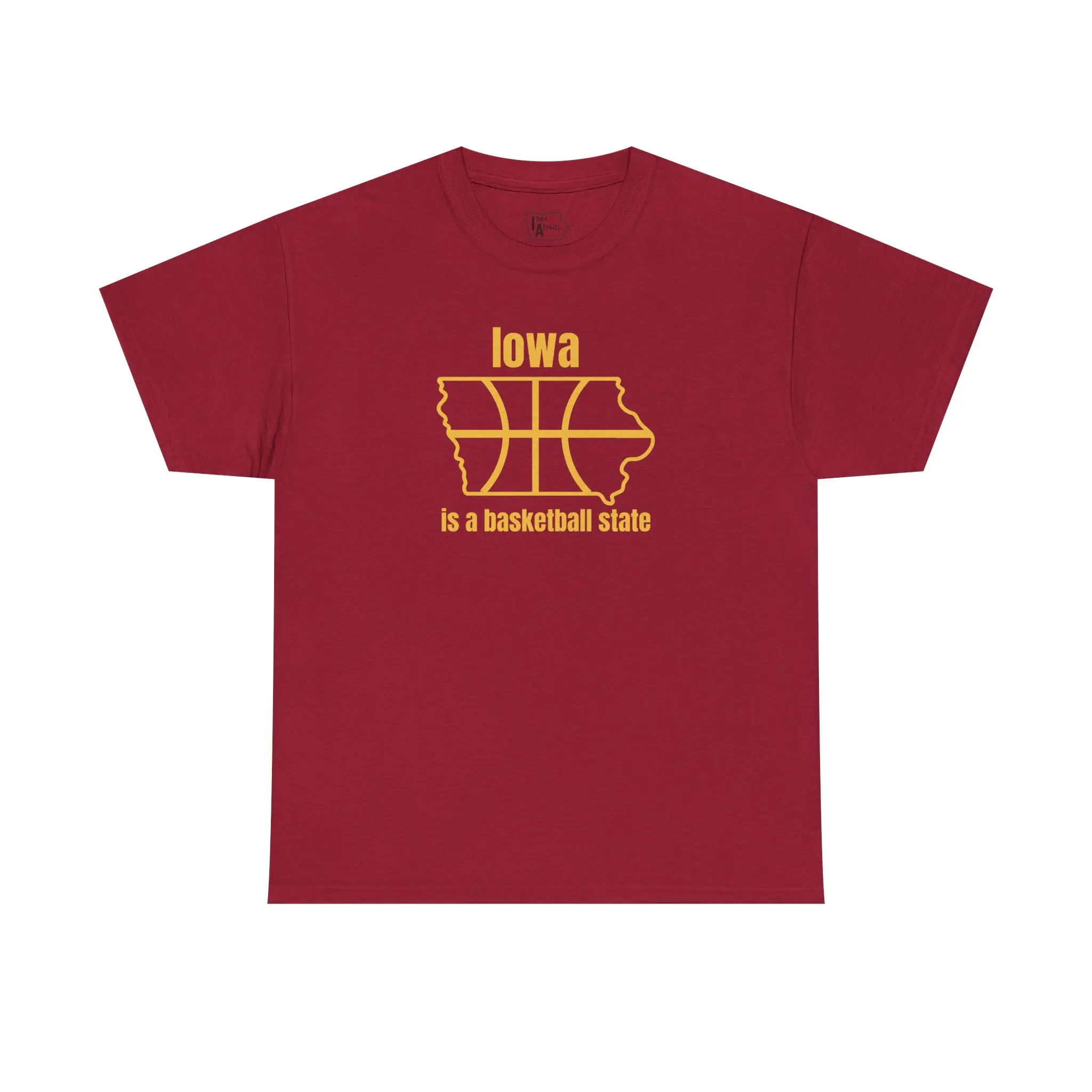 Cyclones "Iowa - A Basketball State" Heavy Cotton Tee