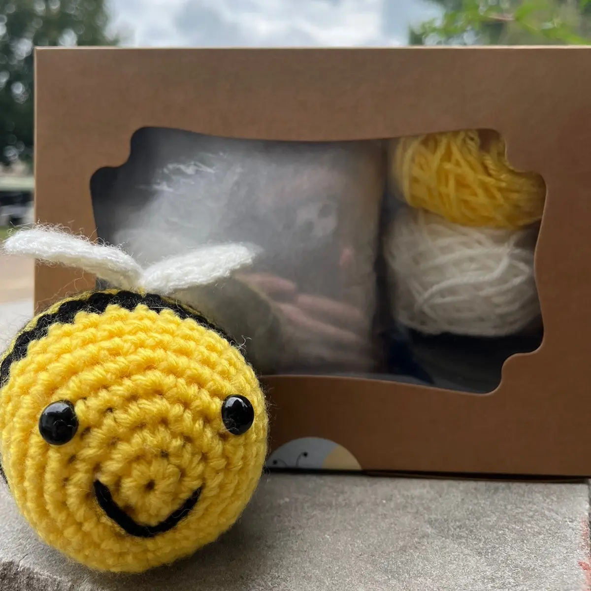 Crochet Bee Kit for Beginners