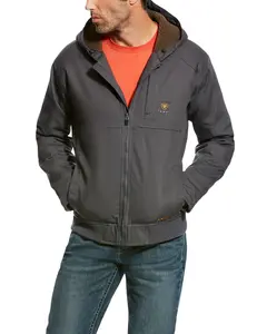 Ariat Men's Men'S Rebar Duracanvas Hooded Jacket Big - 10023919-Big