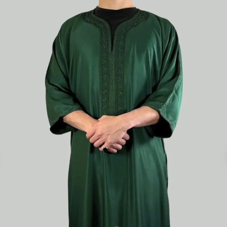 PREMIUM GANDOURA  - Men's Moroccan style thobe traditional clothing