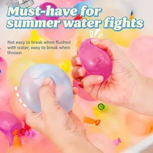 1 set / 2 sets / 3 sets of quick-fill balloons. Suitable for use as small gifts and atmosphere props at pool parties. Applicable to all kinds of parties. Easy and quick to fill.