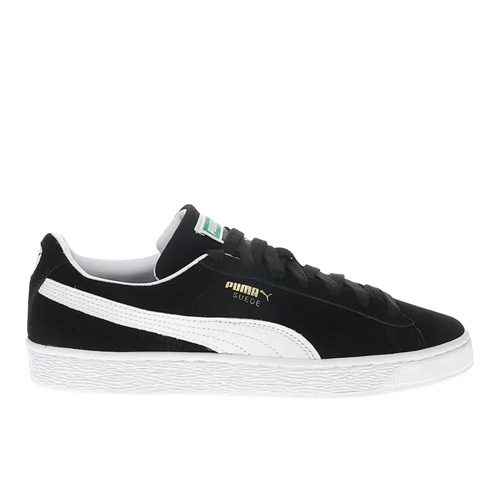 PUMA Mens Suede Classic Lace Up Sneakers Shoes Casual - Black