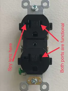 4K WiFi Mini Camera Black Receptacle Wall Outlet Motion Detection for Home and Office Security Parental Monitoring of Underage Children