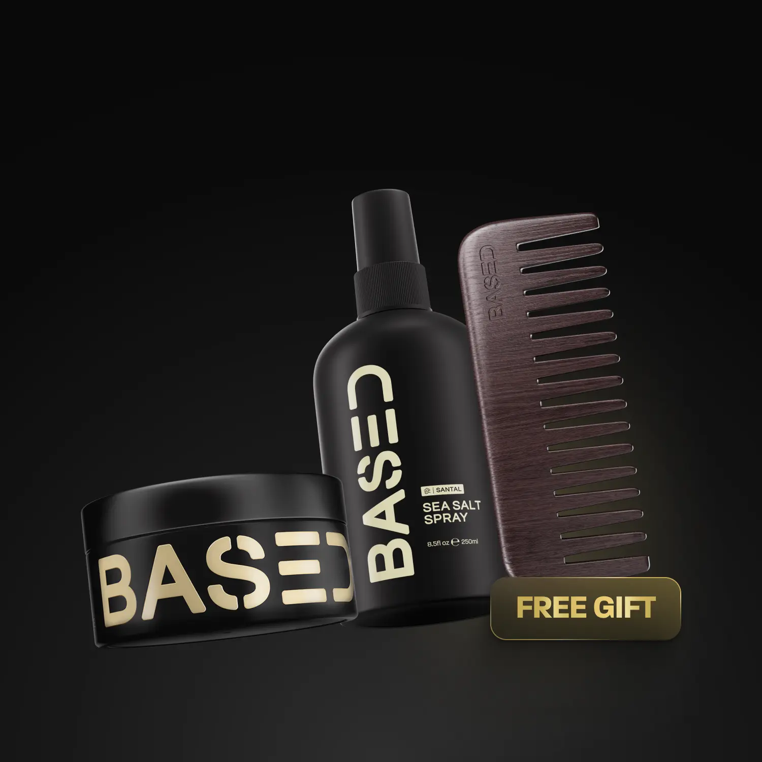 BASED Beachy Flow Duo | Pomade + Sea Salt Spray BASED Beachy Flow Duo | Pomade + Sea Salt Spray