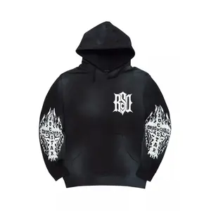 Lyrex Black/White Graphic Hoodie